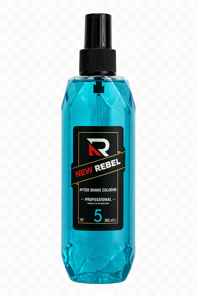 New Rebel Aftershave Cologne Blue No.5 – 70° (380 ml)