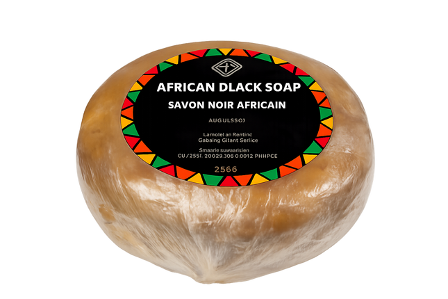 African Handmade Black Soap Togo 250 g