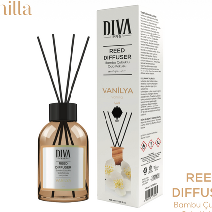 Diva Reed Diffuser Vanilla 100 ml