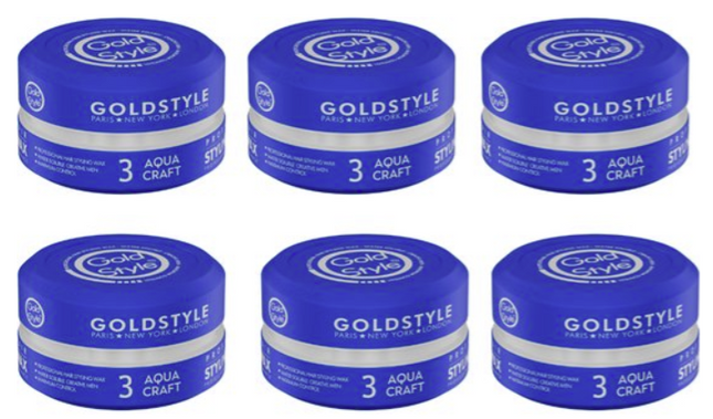 Gold Style Aqua Craft 3 6 stuks