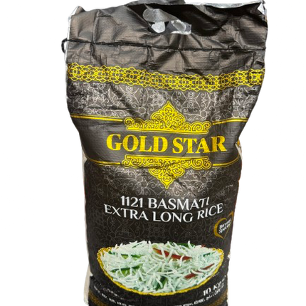 Gold Star 1121Extra Long Basmat Rice 10 kg