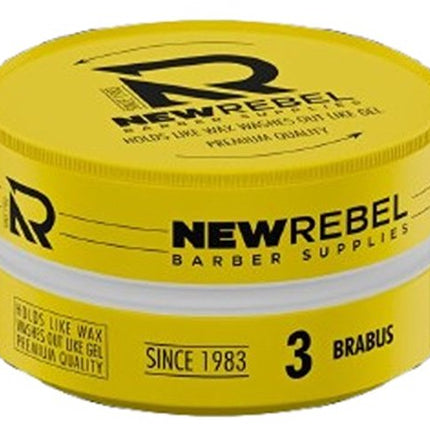 New Rebel Hair Styling Wax 3 Brabus 150 ml