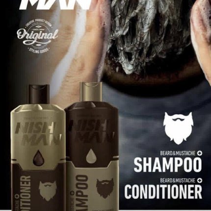 Nishman Beard Shampoo and Conditioner Set