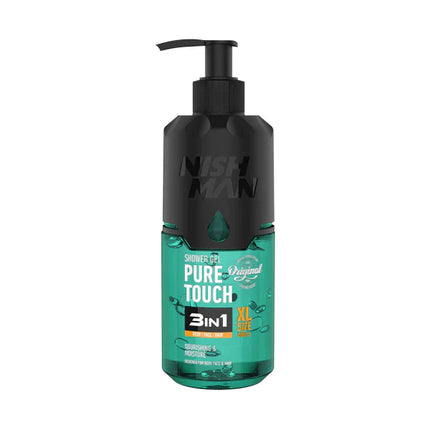 Nishman Shower Gel Pure Touch 3 in 1 480 ml