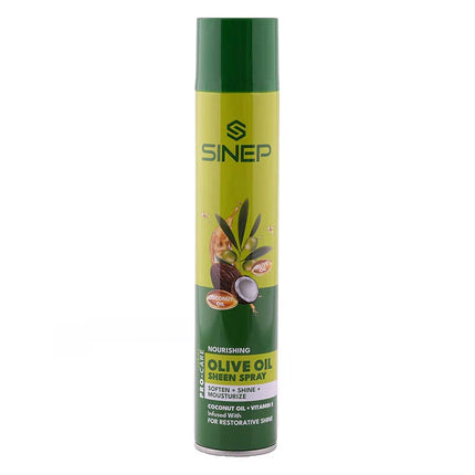 SINEP Olive Oil Sheen Spray Nourishing Pro-Care 400ml